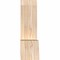 Ekena Millwork Portland Smooth Timber Gable Bracket, Douglas Fir, 36"W x 12"H x 3 1/2"D x 3 1/2"F, 8/12 Pitch GBW036X12X0404POR00SDF - alternate 2